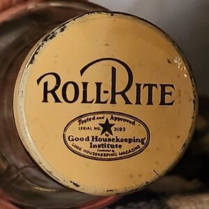 Vintage Glass Rolling Pin